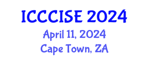 International Conference on Computer, Communication and Information Sciences, and Engineering (ICCCISE) April 11, 2024 - Cape Town, South Africa