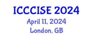 International Conference on Computer, Communication and Information Sciences, and Engineering (ICCCISE) April 11, 2024 - London, United Kingdom