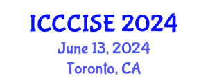 International Conference on Computer, Communication and Information Sciences, and Engineering (ICCCISE) June 13, 2024 - Toronto, Canada