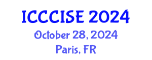 International Conference on Computer, Communication and Information Sciences, and Engineering (ICCCISE) October 28, 2024 - Paris, France
