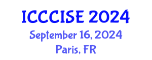 International Conference on Computer, Communication and Information Sciences, and Engineering (ICCCISE) September 16, 2024 - Paris, France