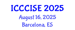 International Conference on Computer, Communication and Information Sciences, and Engineering (ICCCISE) August 16, 2025 - Barcelona, Spain