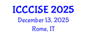 International Conference on Computer, Communication and Information Sciences, and Engineering (ICCCISE) December 13, 2025 - Rome, Italy