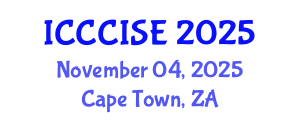 International Conference on Computer, Communication and Information Sciences, and Engineering (ICCCISE) November 04, 2025 - Cape Town, South Africa