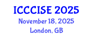 International Conference on Computer, Communication and Information Sciences, and Engineering (ICCCISE) November 18, 2025 - London, United Kingdom