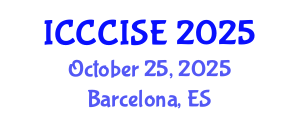 International Conference on Computer, Communication and Information Sciences, and Engineering (ICCCISE) October 25, 2025 - Barcelona, Spain