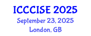 International Conference on Computer, Communication and Information Sciences, and Engineering (ICCCISE) September 23, 2025 - London, United Kingdom