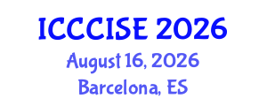 International Conference on Computer, Communication and Information Sciences, and Engineering (ICCCISE) August 16, 2026 - Barcelona, Spain