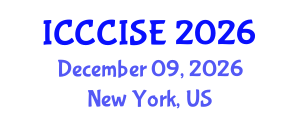 International Conference on Computer, Communication and Information Sciences, and Engineering (ICCCISE) December 09, 2026 - New York, United States International Conference on Computer, Communication and Information Sciences, and Engineering (ICCCISE) December 09, 2026 - New York, United States