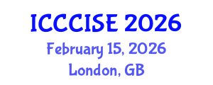 International Conference on Computer, Communication and Information Sciences, and Engineering (ICCCISE) February 15, 2026 - London, United Kingdom