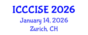 International Conference on Computer, Communication and Information Sciences, and Engineering (ICCCISE) January 14, 2026 - Zurich, Switzerland