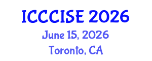 International Conference on Computer, Communication and Information Sciences, and Engineering (ICCCISE) June 15, 2026 - Toronto, Canada