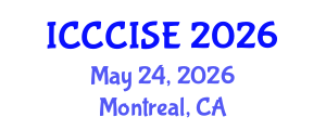 International Conference on Computer, Communication and Information Sciences, and Engineering (ICCCISE) May 24, 2026 - Montreal, Canada