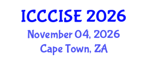 International Conference on Computer, Communication and Information Sciences, and Engineering (ICCCISE) November 04, 2026 - Cape Town, South Africa