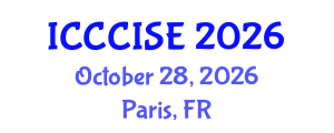 International Conference on Computer, Communication and Information Sciences, and Engineering (ICCCISE) October 28, 2026 - Paris, France