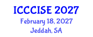 International Conference on Computer, Communication and Information Sciences, and Engineering (ICCCISE) February 18, 2027 - Jeddah, Saudi Arabia International Conference on Computer, Communication and Information Sciences, and Engineering (ICCCISE) February 18, 2027 - Jeddah, Saudi Arabia
