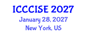 International Conference on Computer, Communication and Information Sciences, and Engineering (ICCCISE) January 28, 2027 - New York, United States International Conference on Computer, Communication and Information Sciences, and Engineering (ICCCISE) January 28, 2027 - New York, United States
