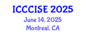 International Conference on Computer, Communication, Information Science, Engineering (ICCCISE) June 14, 2025 - Montreal, Canada
