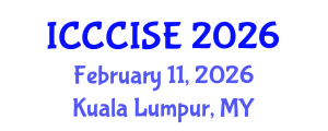 International Conference on Computer, Communication, Information Science, Engineering (ICCCISE) February 11, 2026 - Kuala Lumpur, Malaysia