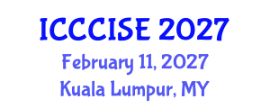 International Conference on Computer, Communication, Information Science, Engineering (ICCCISE) February 11, 2027 - Kuala Lumpur, Malaysia