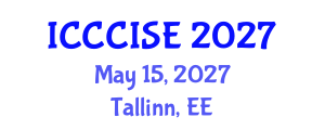 International Conference on Computer, Communication, Information Science, Engineering (ICCCISE) May 15, 2027 - Tallinn, Estonia International Conference on Computer, Communication, Information Science, Engineering (ICCCISE) May 15, 2027 - Tallinn, Estonia