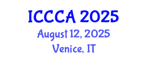 International Conference on Computer Communications and Applications (ICCCA) August 12, 2025 - Venice, Italy