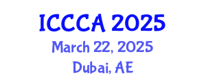 International Conference on Computer Communications and Applications (ICCCA) March 22, 2025 - Dubai, United Arab Emirates