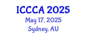 International Conference on Computer Communications and Applications (ICCCA) May 17, 2025 - Sydney, Australia