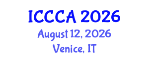 International Conference on Computer Communications and Applications (ICCCA) August 12, 2026 - Venice, Italy