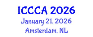 International Conference on Computer Communications and Applications (ICCCA) January 21, 2026 - Amsterdam, Netherlands