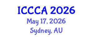 International Conference on Computer Communications and Applications (ICCCA) May 17, 2026 - Sydney, Australia