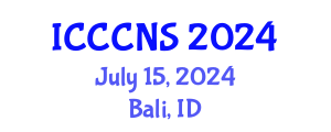 International Conference on Computer Communications and Networks Security (ICCCNS) July 15, 2024 - Bali, Indonesia