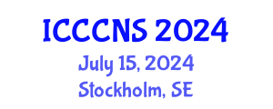 International Conference on Computer Communications and Networks Security (ICCCNS) July 15, 2024 - Stockholm, Sweden