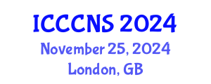 International Conference on Computer Communications and Networks Security (ICCCNS) November 25, 2024 - London, United Kingdom