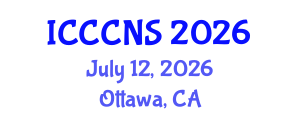 International Conference on Computer Communications and Networks Security (ICCCNS) July 12, 2026 - Ottawa, Canada