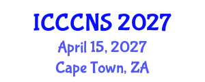 International Conference on Computer Communications and Networks Security (ICCCNS) April 15, 2027 - Cape Town, South Africa International Conference on Computer Communications and Networks Security (ICCCNS) April 15, 2027 - Cape Town, South Africa