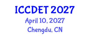 International Conference on Computer Design Engineering and Technology (ICCDET) April 10, 2027 - Chengdu, China International Conference on Computer Design Engineering and Technology (ICCDET) April 10, 2027 - Chengdu, China