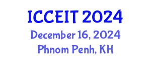 International Conference on Computer Education and Instructional Technology (ICCEIT) December 16, 2024 - Phnom Penh, Cambodia