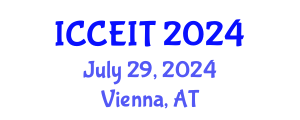 International Conference on Computer Education and Instructional Technology (ICCEIT) July 29, 2024 - Vienna, Austria
