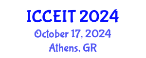 International Conference on Computer Education and Instructional Technology (ICCEIT) October 17, 2024 - Athens, Greece