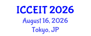 International Conference on Computer Education and Instructional Technology (ICCEIT) August 16, 2026 - Tokyo, Japan