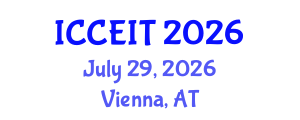 International Conference on Computer Education and Instructional Technology (ICCEIT) July 29, 2026 - Vienna, Austria