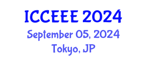 International Conference on Computer, Electrical and Electronics Engineering (ICCEEE) September 05, 2024 - Tokyo, Japan