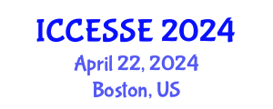 International Conference on Computer, Electrical and Systems Sciences, and Engineering (ICCESSE) April 22, 2024 - Boston, United States