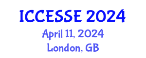International Conference on Computer, Electrical and Systems Sciences, and Engineering (ICCESSE) April 11, 2024 - London, United Kingdom