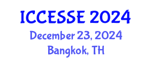 International Conference on Computer, Electrical and Systems Sciences, and Engineering (ICCESSE) December 23, 2024 - Bangkok, Thailand