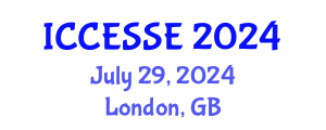 International Conference on Computer, Electrical and Systems Sciences, and Engineering (ICCESSE) July 29, 2024 - London, United Kingdom