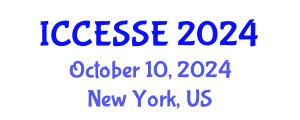 International Conference on Computer, Electrical and Systems Sciences, and Engineering (ICCESSE) October 10, 2024 - New York, United States