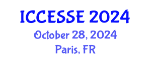 International Conference on Computer, Electrical and Systems Sciences, and Engineering (ICCESSE) October 28, 2024 - Paris, France