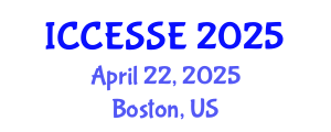 International Conference on Computer, Electrical and Systems Sciences, and Engineering (ICCESSE) April 22, 2025 - Boston, United States
